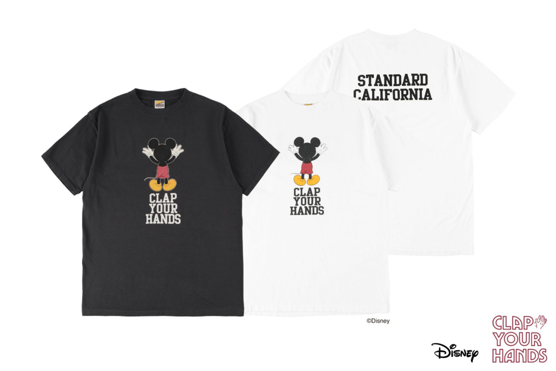 幸せなら、手をたたこう。Disney × Standard Californiaのコラボ